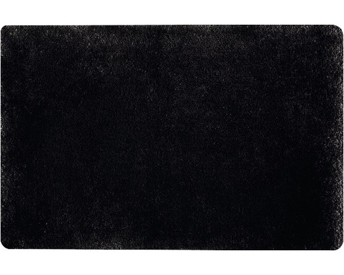 Badteppich Spirella Fino 90x60 cm schwarz