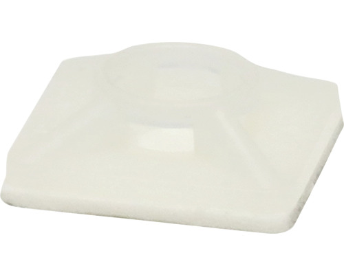 Sockel für Kabelbinder 19x19 mm, 10 Stk., weiß Kabelbinderfuß aus Kunststoff