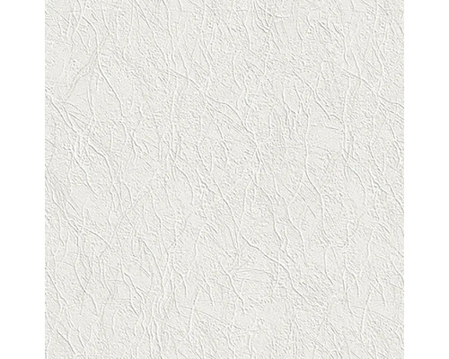 Weiße Relief Tapete mit strukturierter Oberfläche