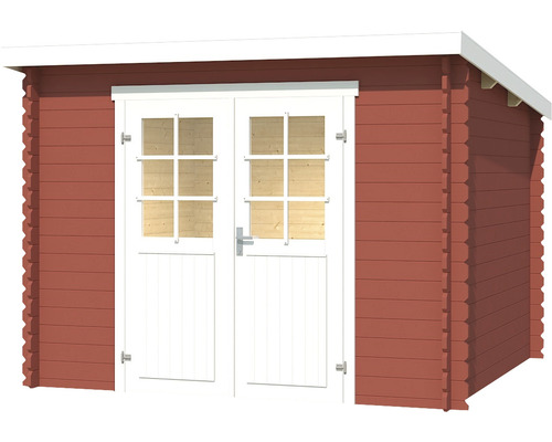 Holzgartenhaus mit Doppeltür