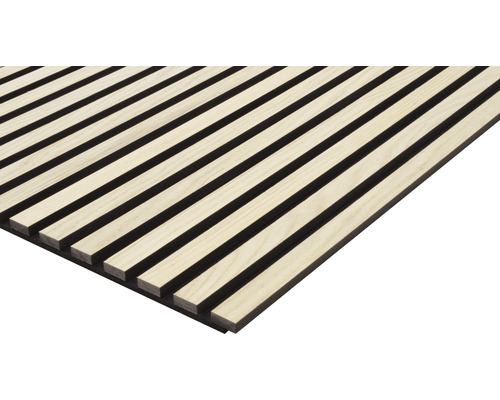 Akustikpaneel Eiche natur Furnier 19x572x2400 mm Akustikpaneel Eiche natur Furnier 19x572x2400 mm