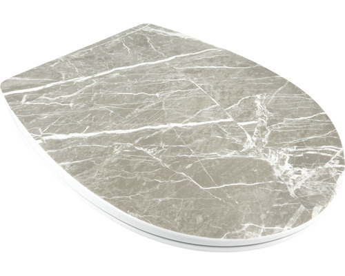 Toilettendeckel mit Marmoroptik