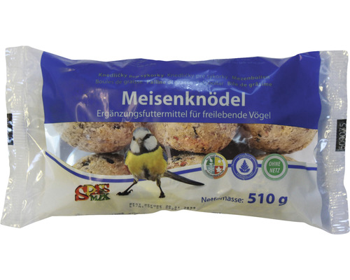 Spass Mix Meisenknödel ohne Netz 6er Pack Spass Mix Meisenknödel ohne Netz 6er Pack