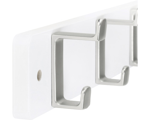 Garderobenleiste mit mehreren Haken zur Wandmontage