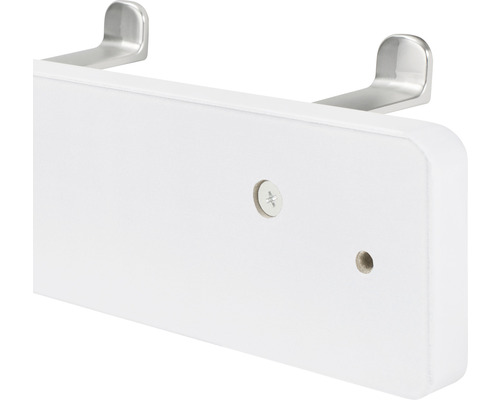 Garderobenpaneel mit zwei Halterungen zur Wandmontage
