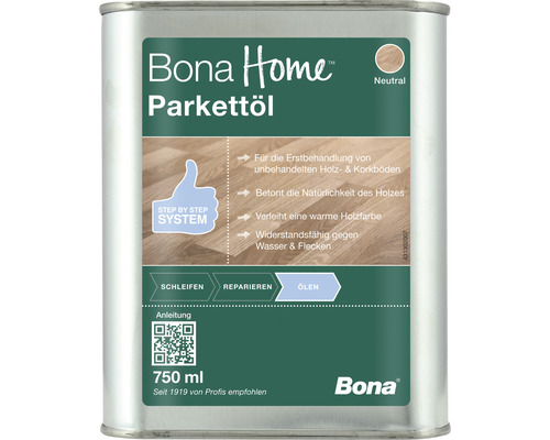 BONA Home Parkettöl neutral transparent 0,75 l