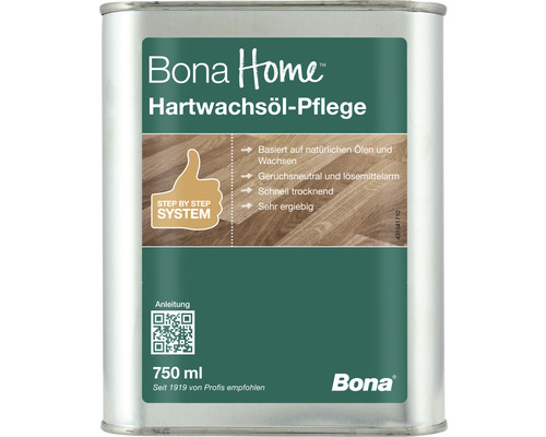 BONA Home Hartwachsöl-Pflege transparent 0,75 l
