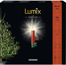 Lumix Superlight Mini Basic Set Christbaumkerzen in Produktverpackung