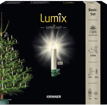 Lumix Superlight Basisset mit zwölf Mini-Kerzen und Fernbedienung