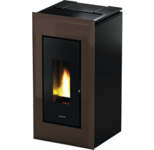 Pelletofen FreePoint Vega Stahl mokka 10 kW-thumb-0 Pelletofen FreePoint Vega Stahl mokka 10 kW-thumb-0