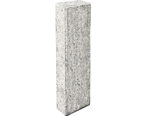 Rechteckpalisade iMount Elegant granit 20 cm x 8 cm x 60 cm