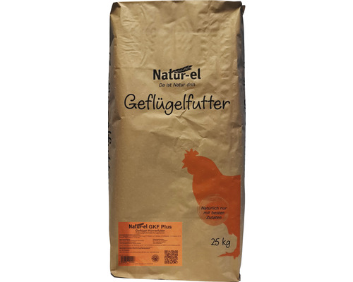 Hühnerfutter Geflügelkörnerfutter Natur-el Plus 25 kg