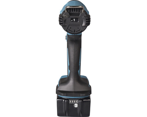 Akkuschrauber Detailansicht der Rückseite