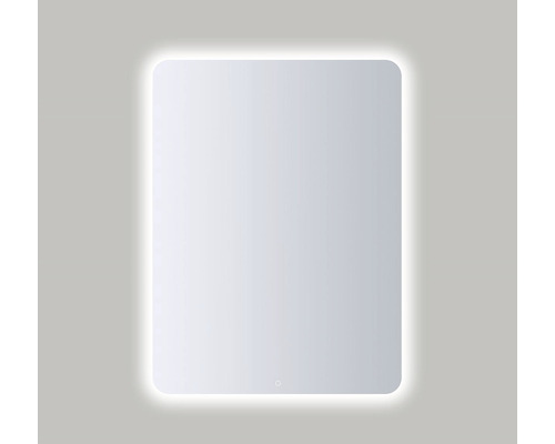 LED-Lichtspiegel Amirro Ambiente rund 60x80 cm