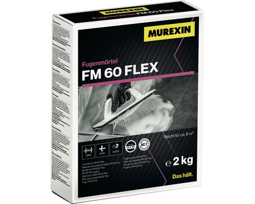 Murexin Fugenmörtel FM 60 Flex, 2 kg Packung