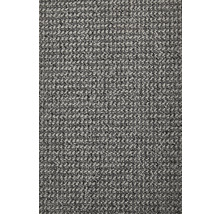 Nahaufnahme eines grauen Teppichbodens mit Textur