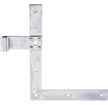 Eckband mit Kloben zum Anschrauben für Tore und Türen