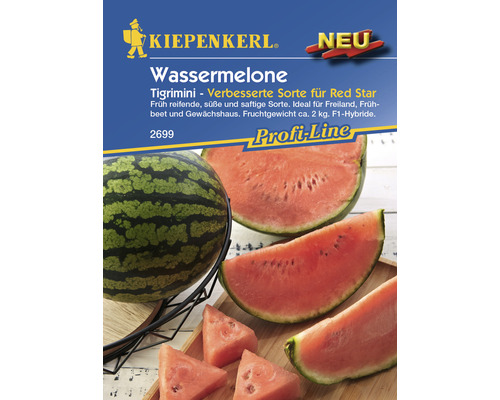 Gemüsesamen Kiepenkerl Wassermelone 'Tigrimini F1'