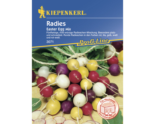 Gemüsesamen Kiepenkerl Radieschen 'Easter Egg Mix'
