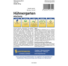Hühnergarten Mischung für andere Verwendungszwecke
