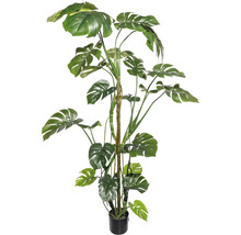 Künstliche Monstera Pflanze im Topf