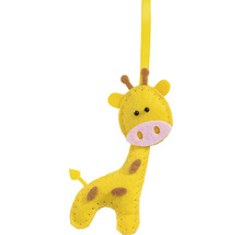 Giraffe aus Filz zum Aufhängen