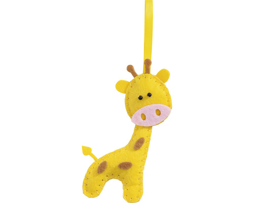 Giraffe aus Filz zum Aufhängen