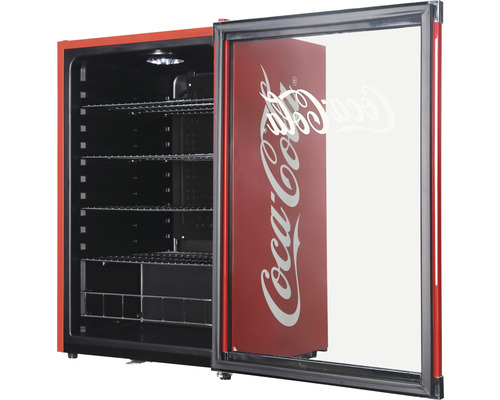 CUBES CC 164 COCA-COLA RETRO Kühlschrank (F, 525 mm hoch, Rot)