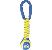 Zeus Fitness Hundespielzeug mit Schlaufe und Tennisball