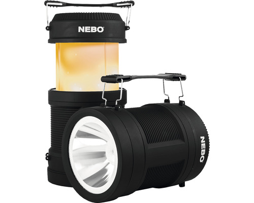 LED Campingleuchte Taschenlampe NEBO Big Poppy schwarz
