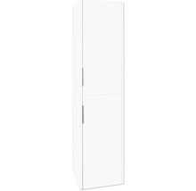 Hochschrank Differnz Bolo 35x160x35 cm weiß hochglanz