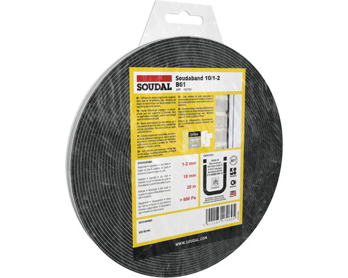 Soudal Soudaband Pro BG1 selbstklebendes Kompriband 20 m 10/1-2 mm