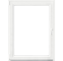 Weißes Kunststofffenster mit Griff