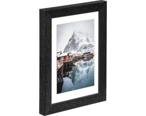 Bilderrahmen mit Foto einer Winterlandschaft