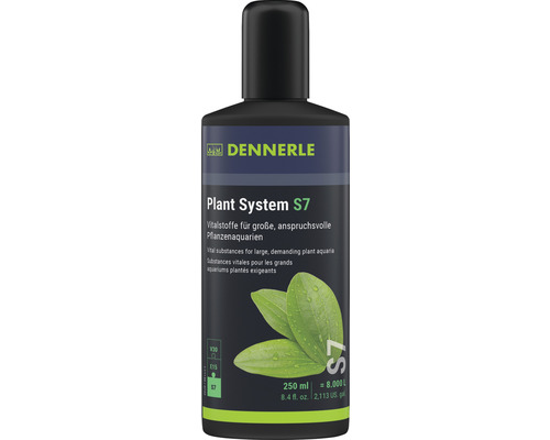 Aquariumpflanzendünger Dennerle Plant System S7, 250ml flüssig Aquariumpflanzendünger Dennerle Plant System S7, 250ml flüssig