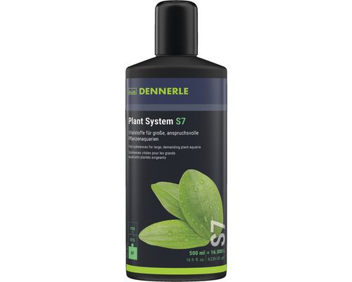 Aquariumpflanzendünger Dennerle Plant System S7, 500ml flüssig Dennerle Plant System S7 Pflanzendünger, 500 ml Flasche