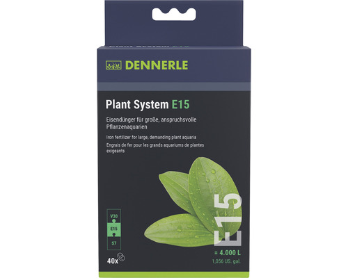 Dennerle Plant System E15 Eisendünger für Pflanzenaquarien