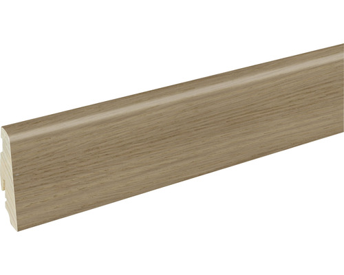 Sockelleiste mit Holzstruktur