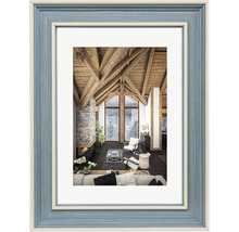 Bilderrahmen mit Passepartout, gerahmtes Wohnzimmer