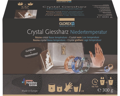 Crystal-Gießharz Niedertemperatur 300 g