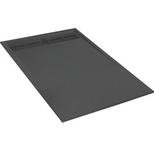 Rechteck-Duschwanne Jungborn Venti 120x80x3 cm schwarz matt-thumb-1 Rechteck-Duschwanne Jungborn Venti 120x80x3 cm schwarz matt-thumb-1