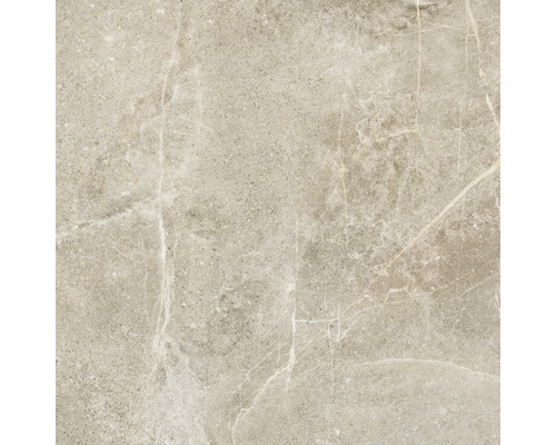Feinsteinzeug Bodenfliese Dolomiti nut 60x60 cm beige matt rektifiziert