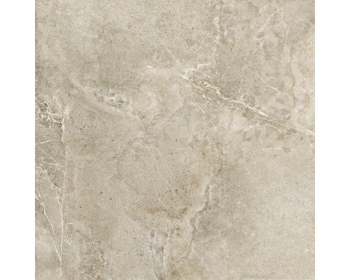 Feinsteinzeug Bodenfliese Dolomiti nut 120x120 cm beige matt rektifiziert