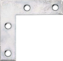 Winkelverbinder aus Metall mit Löchern