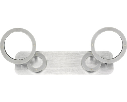 Handtuchhalter mit vier Ringen zur Wandmontage