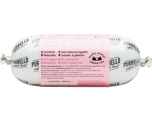 PurBello Hundefutter, Alleinfuttermittel für Hunde
