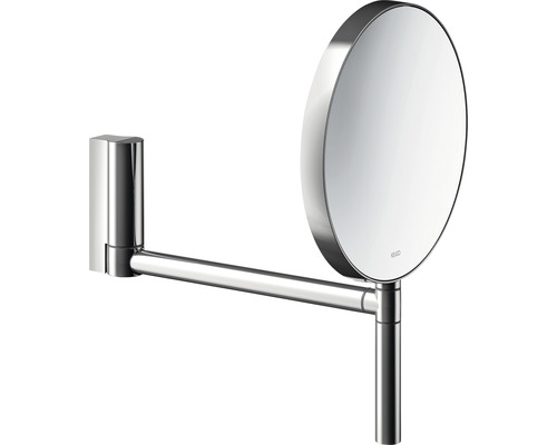 Runder Kosmetikspiegel zur Wandmontage mit Arm