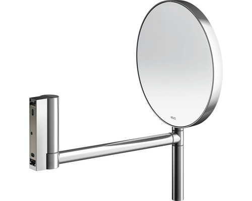 Verstellbarer runder Kosmetikspiegel zur Wandmontage
