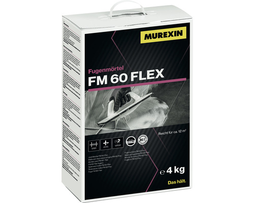 Murexin Fugenmörtel FM 60 Flex, 4 kg Packung
