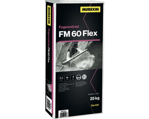Fugenmörtel Murexin FM 60 Flex grau 25 kg
